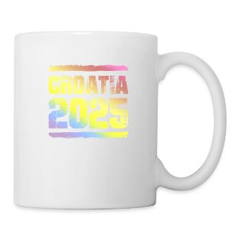 Croatia 2025 Colorful - Mug - white - Right