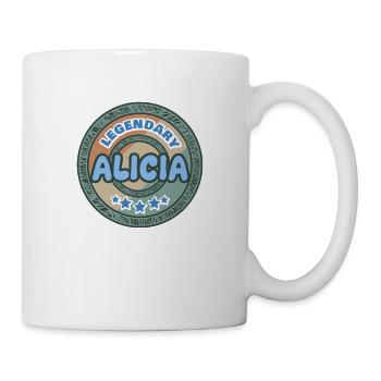 Geschenkidee Alicia - Tasse - Weiß - Rechts