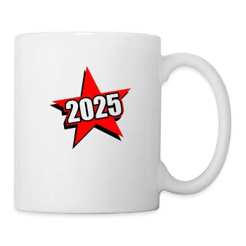 2025 Stern - Tasse - Weiß - Rechts