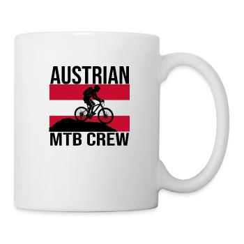 T-shirt de VTT autrichien MTB Crew - Mug blanc - blanc - Droite
