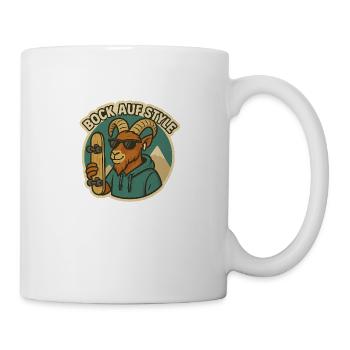 Bock auf style capricorn - Mug - white - Right