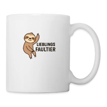FAVORITE SLOTH - Mug - white - Right