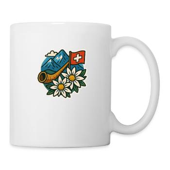 Swiss tradition - Mug - white - Right