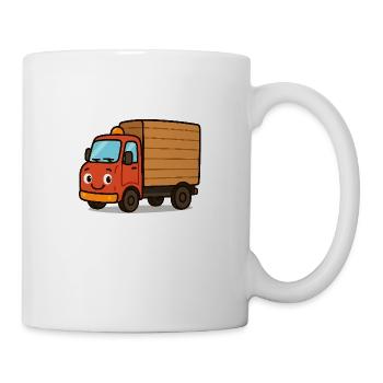 LKW - Tasse - Weiß - Rechts