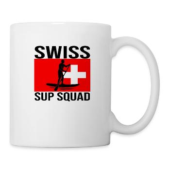 Chemise de paddle Swiss SUP Crew - Mug blanc - blanc - Droite
