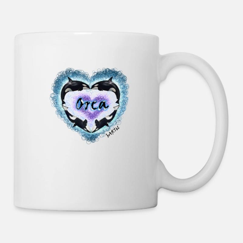 Orca Heart - Mug - white