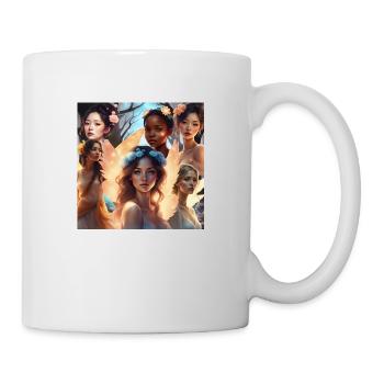 Lichter des Waldes – Die Feenschwestern - Tasse - Weiß - Rechts