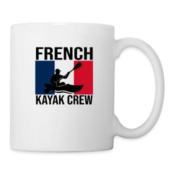 Chemise de kayak French Kayak Crew - Mug blanc - blanc - Droite