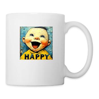 "Happy Baby" by van Gogh - Mug - white - Right