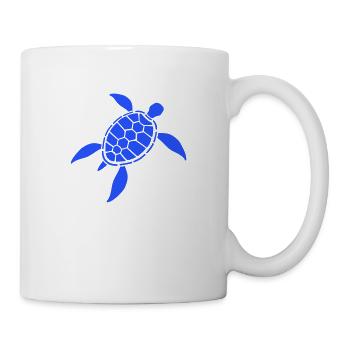 Turtle Turtle Shell Icon Logo Cool - Mug - white - Right