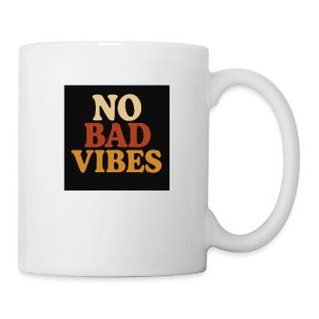 No Bad Vibes - Mug blanc - blanc - Droite
