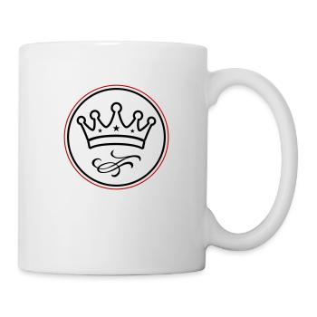 Krone Symbolik - Tasse - Weiß - Rechts