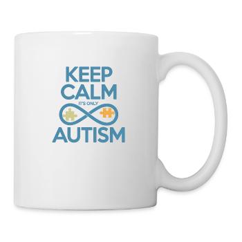 Autisme - Mug blanc - blanc - Droite