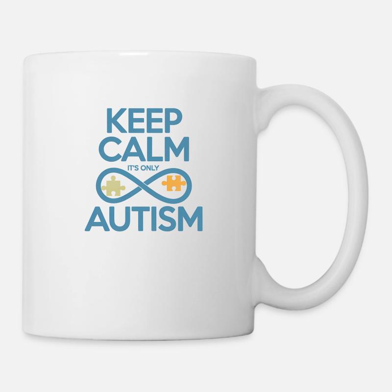 Autismus - Tasse - Weiß
