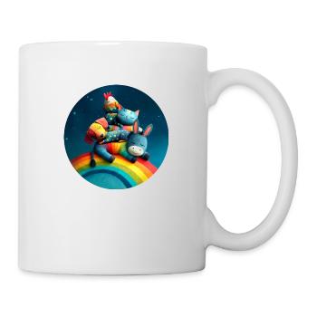 Musiciens de la ville « Dreamy » - Mug blanc - blanc - Droite