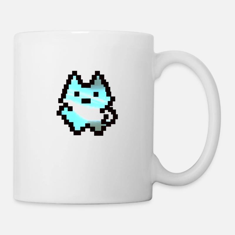 Petit bonhomme pixel - Mug blanc - blanc