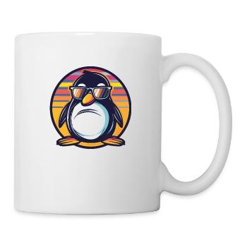 Penguin Comic Cool - Mug - white - Right