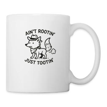 Rootin' Tootin Fox - Tasse - Weiß - Rechts