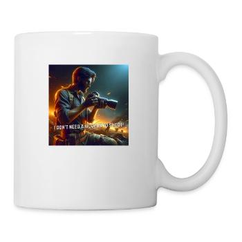 Photographer in action - Mug - white - Right