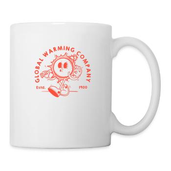 Global warming 2 - Mug - white - Right
