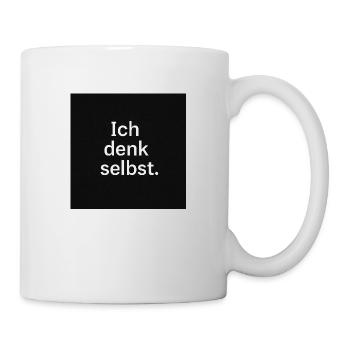 I think for myself. - Mug - white - Right