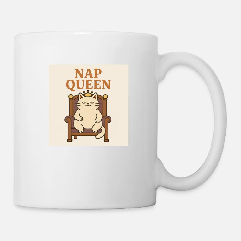 Nap Queen - Mug - white