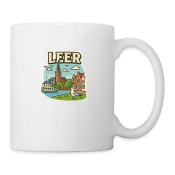 Leer - Tasse - Weiß - Rechts