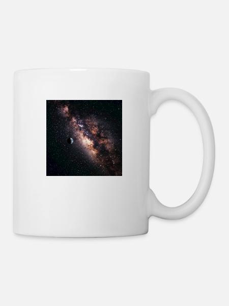 T-shirt Nébuleuses de la Galaxie - Mug blanc - blanc