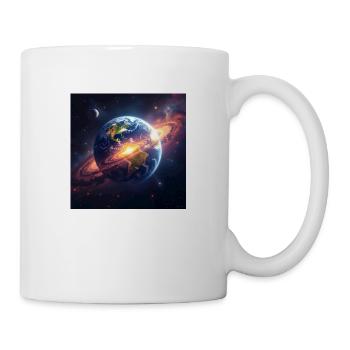 Ringed Earth Odyssey - The Kingdom of the Cosmic - Mug - white - Right