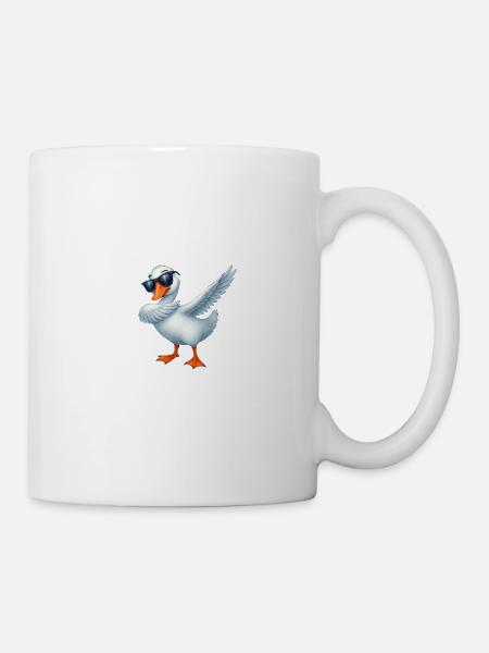 Haaptsaach eng Gaens - Mug blanc - blanc
