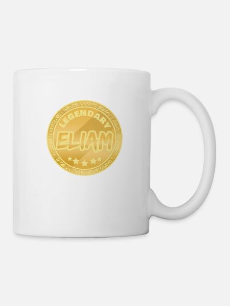 Vorname Eliam - Tasse - Weiß