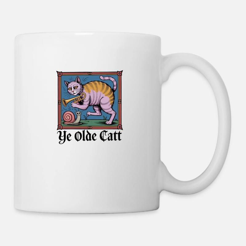 Ye Olde Catt - Tasse - Weiß