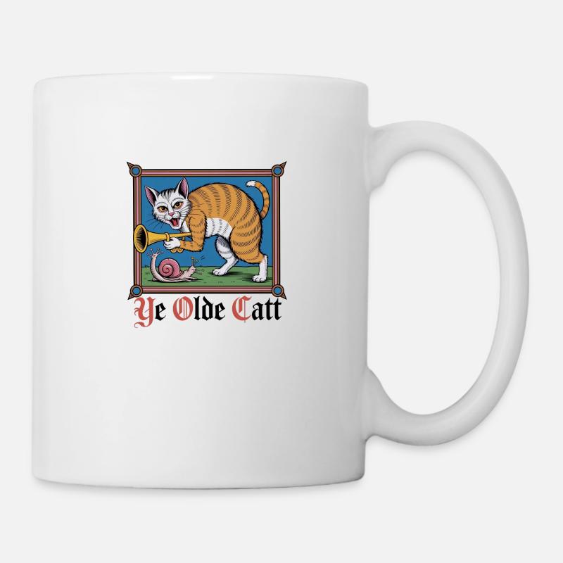 Ye Olde Catt - Tasse - Weiß