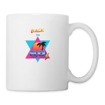 Retour aux années 80 – Sol og Palme - Mug blanc - blanc - Droite