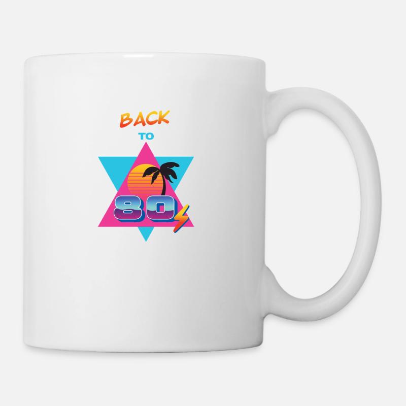 Retour aux années 80 – Sol og Palme - Mug blanc - blanc
