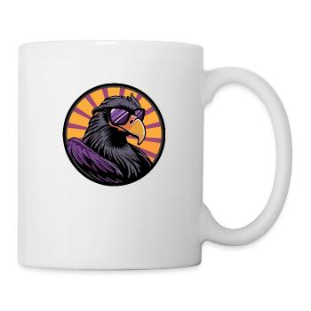 Adler Harpyie Vogel Comic - Tasse - Weiß - Rechts