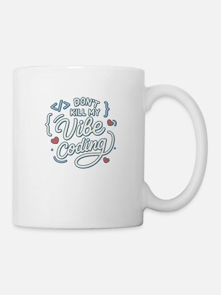 Vibe-Codierung - Tasse - Weiß