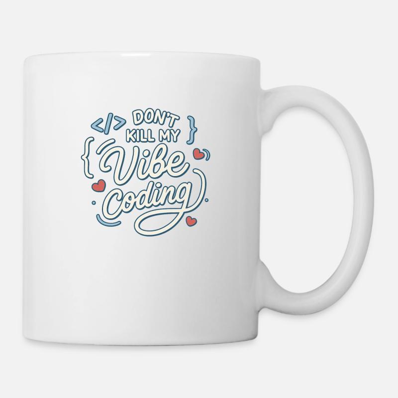Vibe-Codierung - Tasse - Weiß