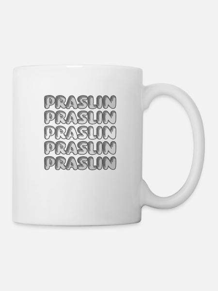 Praslin - Tasse - Weiß