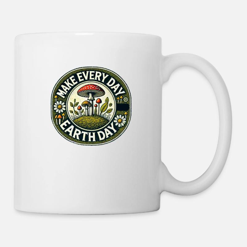 Make Every Day Earth Day - Mug - white