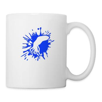 Octopus Paint Blobs Octopus Drops Graffiti Blobs - Mug - white - Right