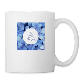 Hello NEW LIFE - Change is good - Mug - white - Right