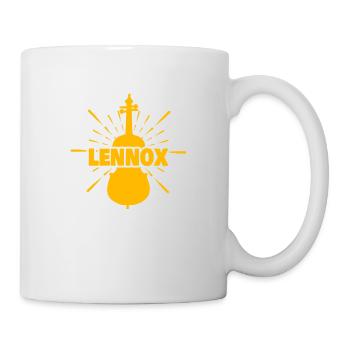 Geschenk für Lennox - Tasse - Weiß - Rechts