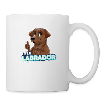 TEAM Labrador - Chocolate - Mug - white - Right