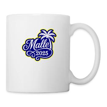 Malle 2025 Palme - Tasse - Weiß - Rechts