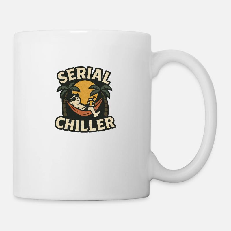 Refroidisseur en série Hommes - Mug blanc - blanc