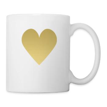 Heart of Gold - Mug - white - Right