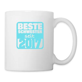 Geschwister 2017 - Tasse - Weiß - Rechts