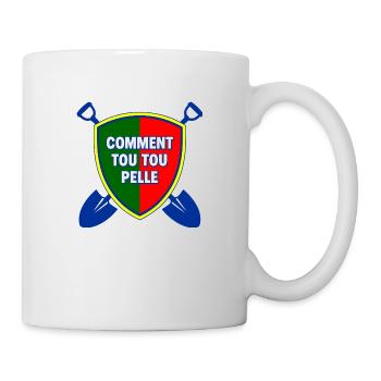 Comment tou tou pelle humour Portugal - Mug blanc - blanc - Droite