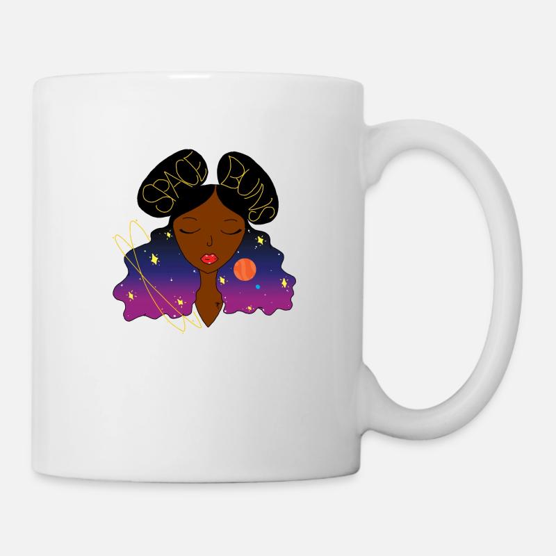Space Buns - Mug - white
